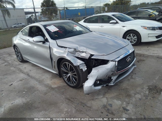 JN1EV7EK2HM364275 - 2017 INFINITI Q60 PREMIUM/SPORT SILVER photo 1