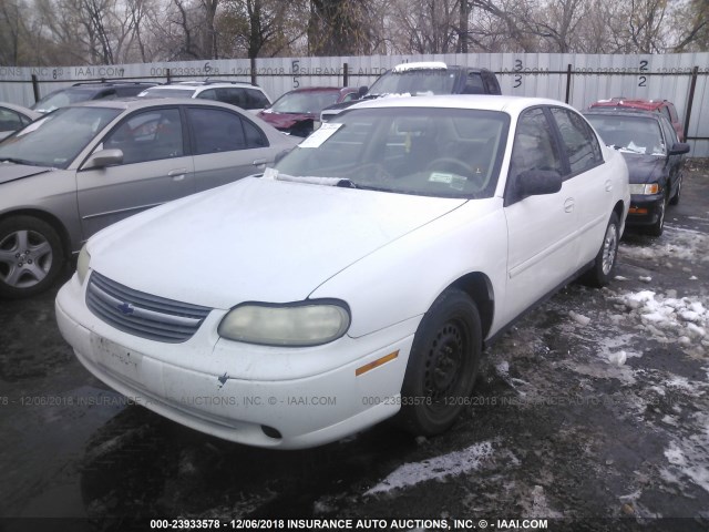 1G1ND52F44M623329 - 2004 CHEVROLET CLASSIC WHITE photo 2