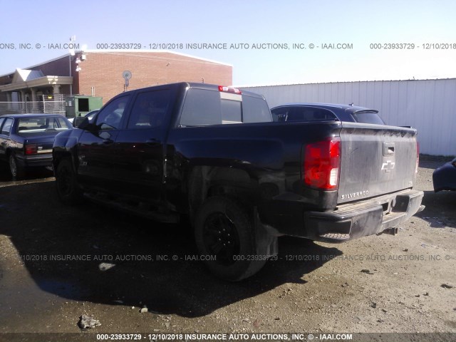 3GCUKSEC5HG127408 - 2017 CHEVROLET SILVERADO K1500 LTZ BLACK photo 3