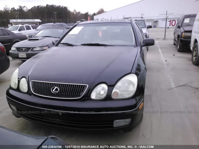 JT8BD68S1X0068726 - 1999 LEXUS GS 300 BLACK photo 6