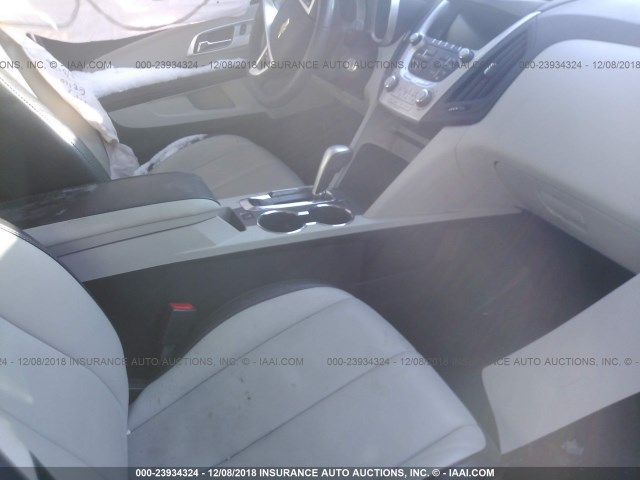 2GNALDEK7E6353631 - 2014 CHEVROLET EQUINOX LTZ GRAY photo 5