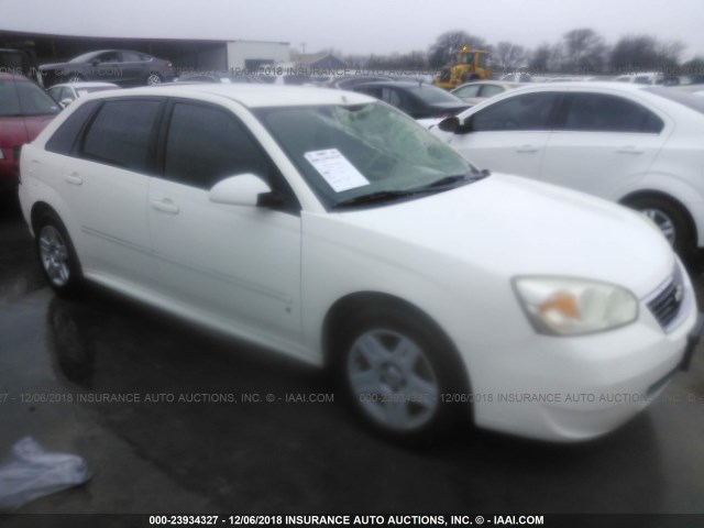 1G1ZT61846F259188 - 2006 CHEVROLET MALIBU MAXX LT WHITE photo 1