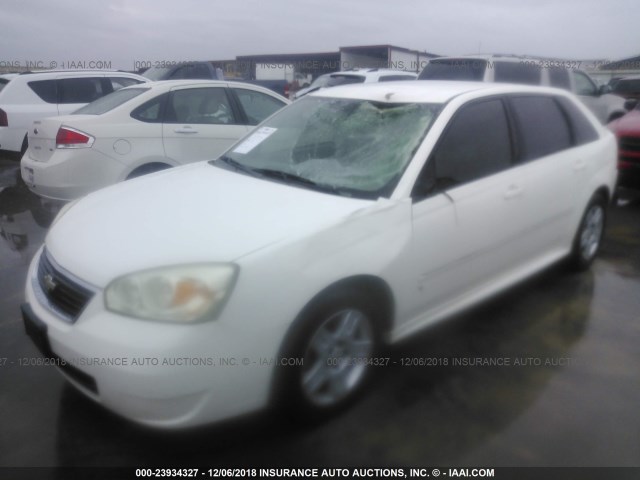 1G1ZT61846F259188 - 2006 CHEVROLET MALIBU MAXX LT WHITE photo 2