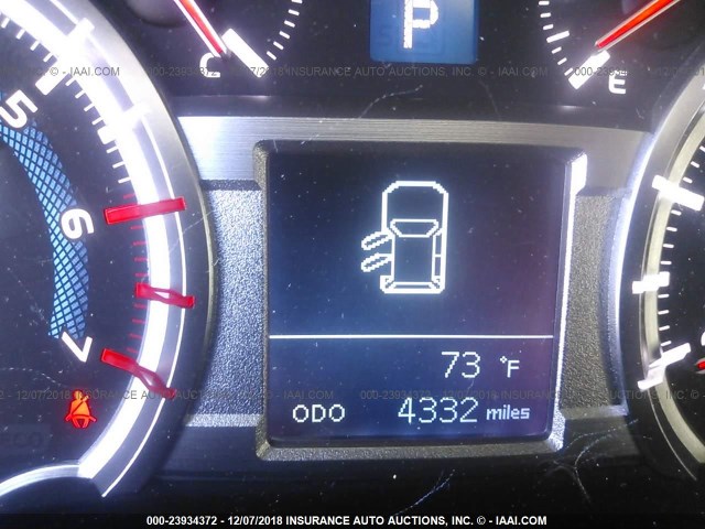 JTEBU5JR9J5595700 - 2018 TOYOTA 4RUNNER SR5 PREM/LTDL/TRAIL/TRD WHITE photo 7