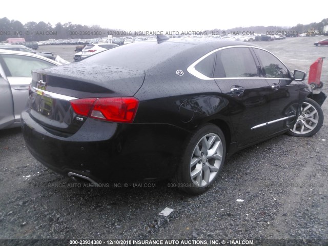 2G1145S36G9135635 - 2016 CHEVROLET IMPALA LTZ BLACK photo 4