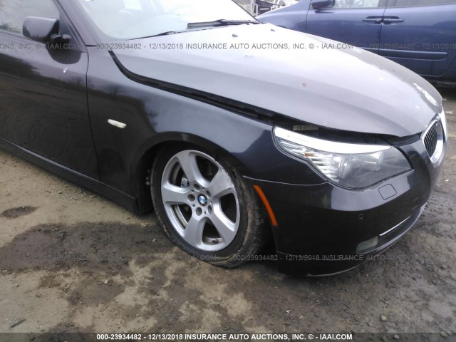 WBANV93588CZ63089 - 2008 BMW 535 XI BLACK photo 6