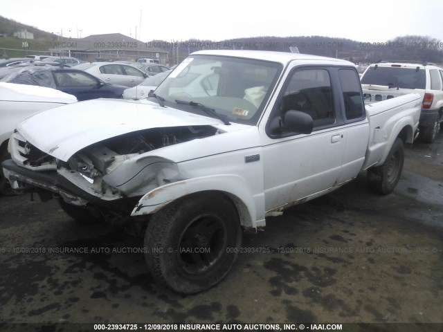 4F4ZR47E02TM08951 - 2002 MAZDA B4000 CAB PLUS WHITE photo 2