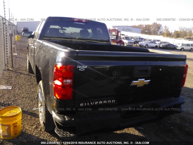 1GCRCPEC1HZ280481 - 2017 CHEVROLET SILVERADO C1500 CUSTOM BLACK photo 3