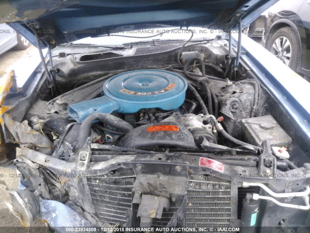 1F01F191231 - 1971 FORD MUSTANG BLUE photo 10