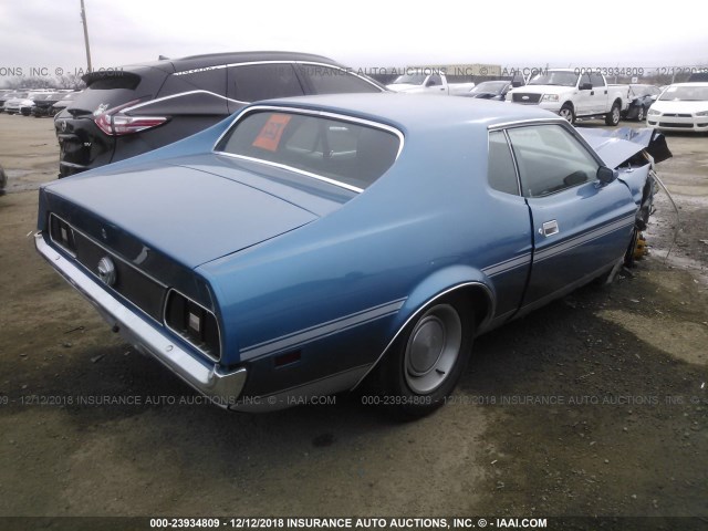 1F01F191231 - 1971 FORD MUSTANG BLUE photo 4