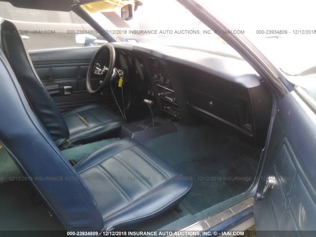 1F01F191231 - 1971 FORD MUSTANG BLUE photo 5