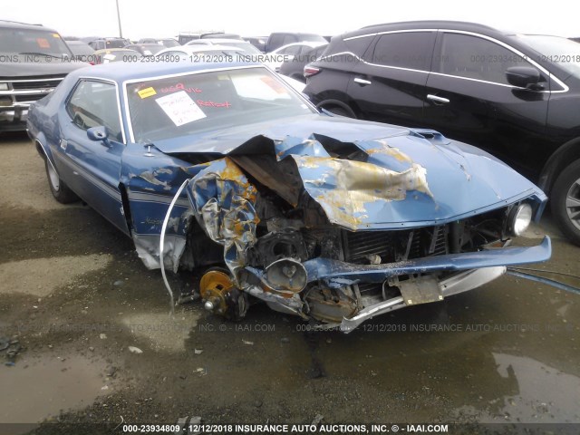 1F01F191231 - 1971 FORD MUSTANG BLUE photo 6