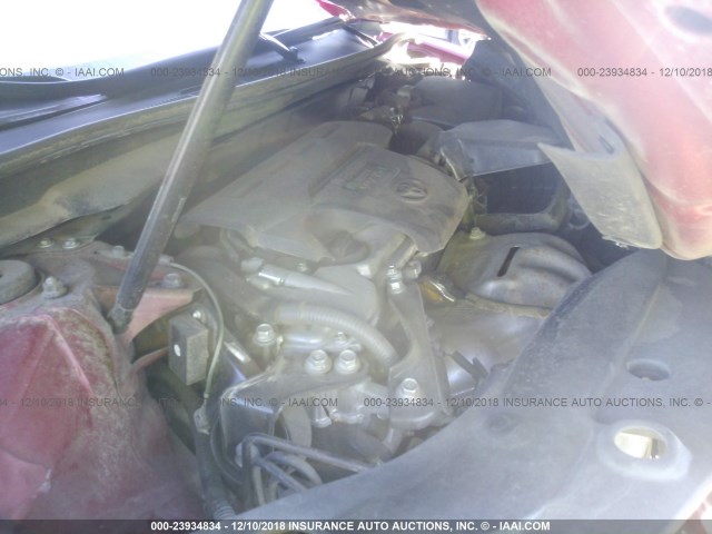 4T1BF1FK6EU803008 - 2014 TOYOTA CAMRY L/SE/LE/XLE წითელი ფოტო 10