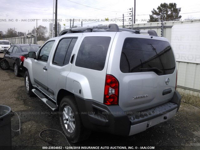 5N1AN0NUXFN657073 - 2015 NISSAN XTERRA X/S/PRO-4X SILVER photo 3