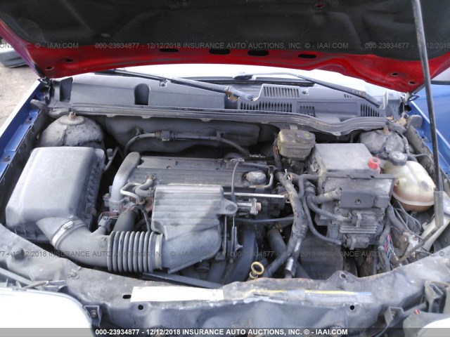 1G8AW12F84Z121087 - 2004 SATURN ION LEVEL 3 BLUE photo 10