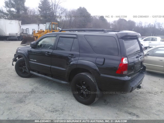 JTEBU14R978104392 - 2007 TOYOTA 4RUNNER SR5/SPORT BLACK photo 3