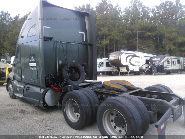 1XKFDP9X0CJ296647 - 2012 KENWORTH T700 T700 GREEN photo 3