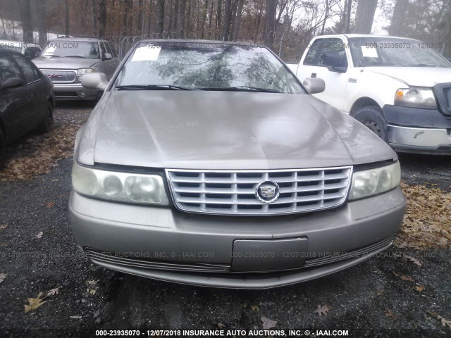 1G6KS54Y72U102409 - 2002 CADILLAC SEVILLE SLS TAN photo 6