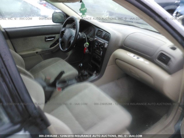 4S3BH675226658022 - 2002 SUBARU LEGACY OUTBACK AWP GREEN photo 5