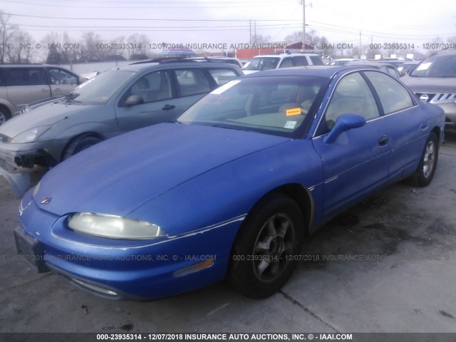 1G3GR62C4W4104359 - 1998 OLDSMOBILE AURORA BLUE photo 2