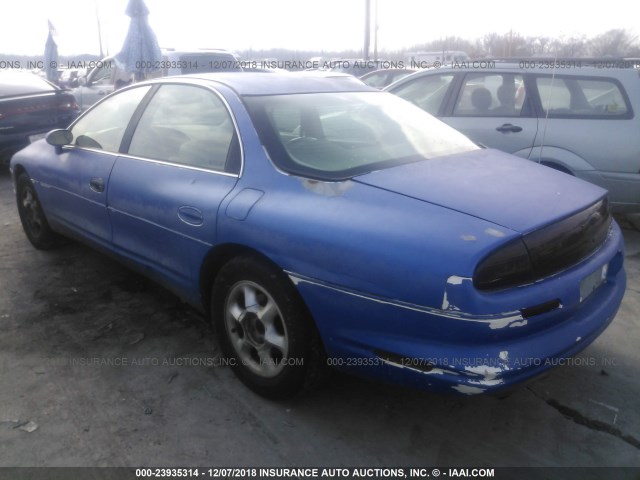 1G3GR62C4W4104359 - 1998 OLDSMOBILE AURORA BLUE photo 3