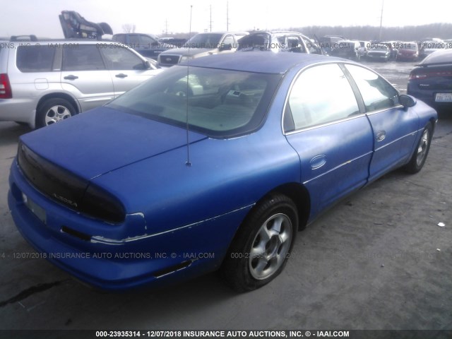 1G3GR62C4W4104359 - 1998 OLDSMOBILE AURORA BLUE photo 4