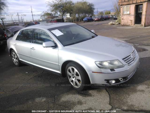 WVWAF63D148009771 - 2004 VOLKSWAGEN PHAETON 4.2 SILVER photo 1