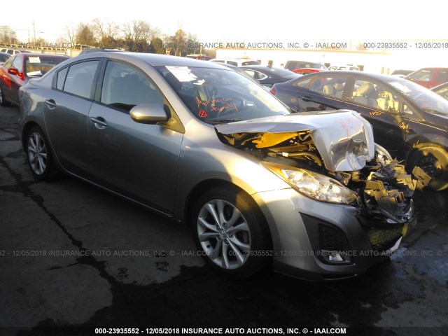 JM1BL1U62B1381044 - 2011 MAZDA 3 S SILVER photo 1