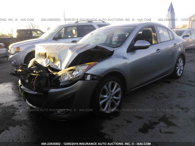 JM1BL1U62B1381044 - 2011 MAZDA 3 S SILVER photo 2