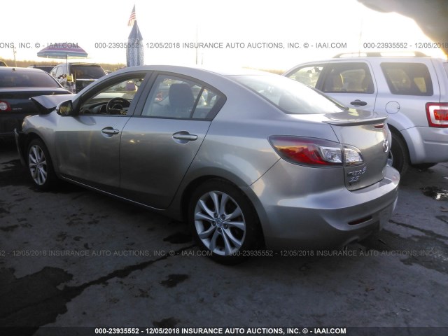 JM1BL1U62B1381044 - 2011 MAZDA 3 S SILVER photo 3