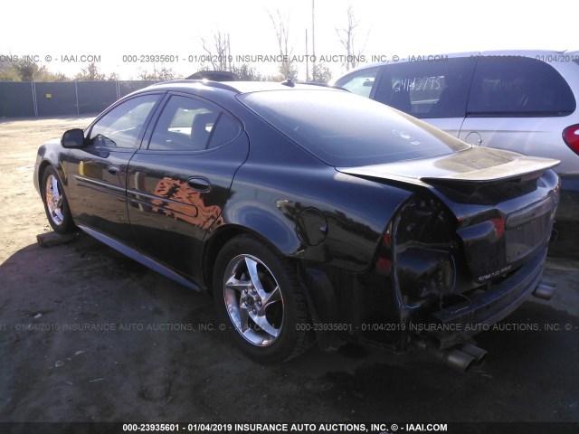 2G2WR524241173983 - 2004 PONTIAC GRAND PRIX GTP BLACK photo 3