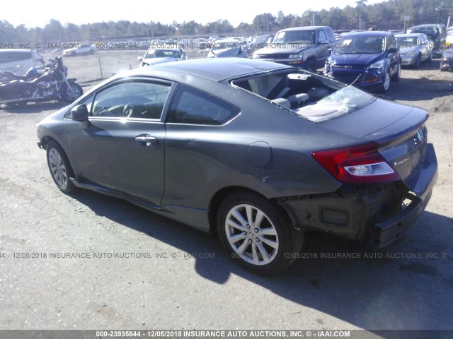 2HGFG3B16CH537552 - 2012 HONDA CIVIC EXL Boz foto 3