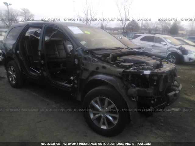 1C4RDJDG4GC315465 - 2016 DODGE DURANGO LIMITED BLACK photo 1