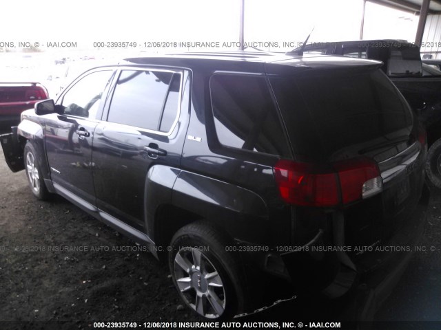 2GKALMEK8C6126393 - 2012 GMC TERRAIN SLE BLACK photo 3