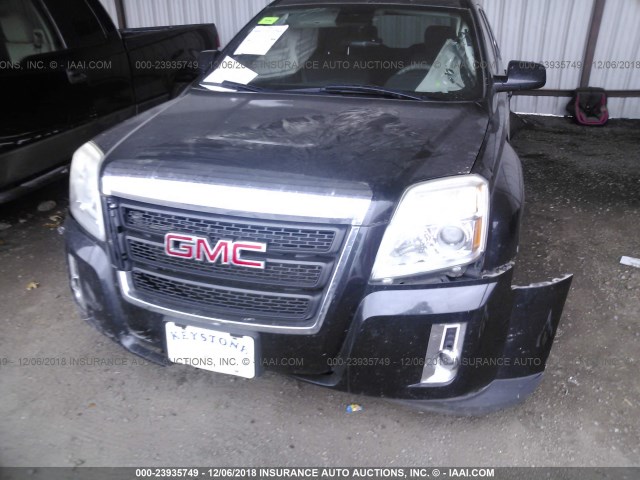 2GKALMEK8C6126393 - 2012 GMC TERRAIN SLE BLACK photo 6