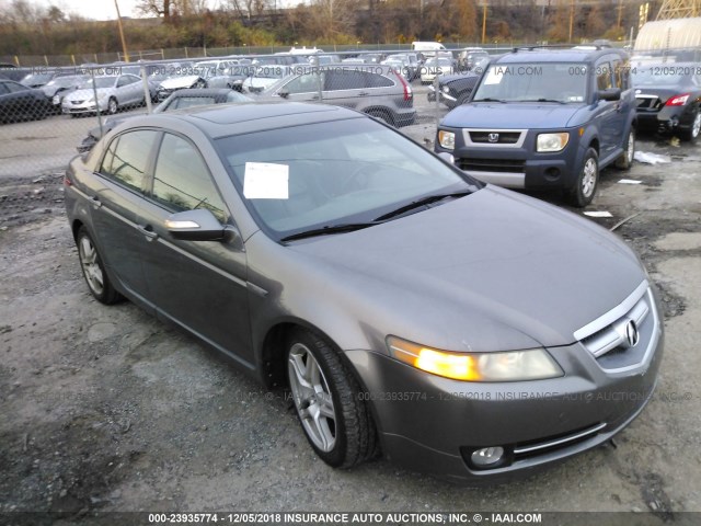 19UUA66297A016388 - 2007 ACURA TL GRAY photo 1