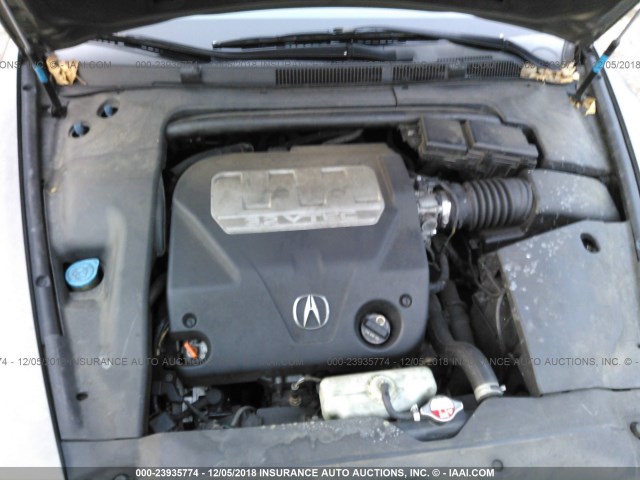 19UUA66297A016388 - 2007 ACURA TL GRAY photo 10