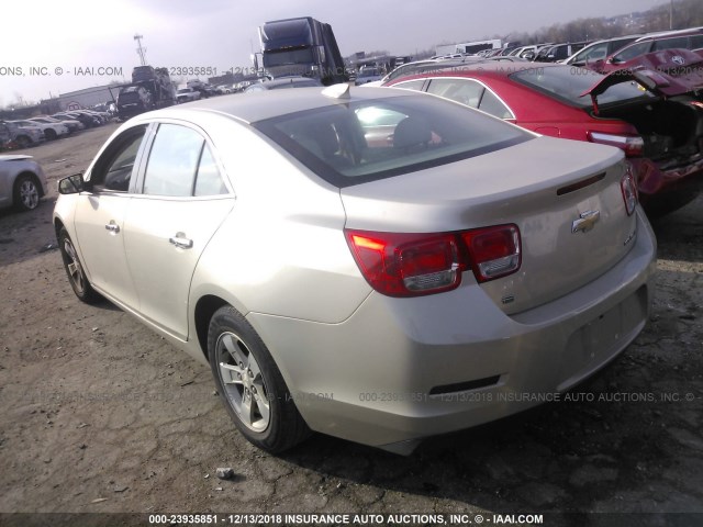1G11C5SL8FF123091 - 2015 CHEVROLET MALIBU 1LT GOLD photo 3