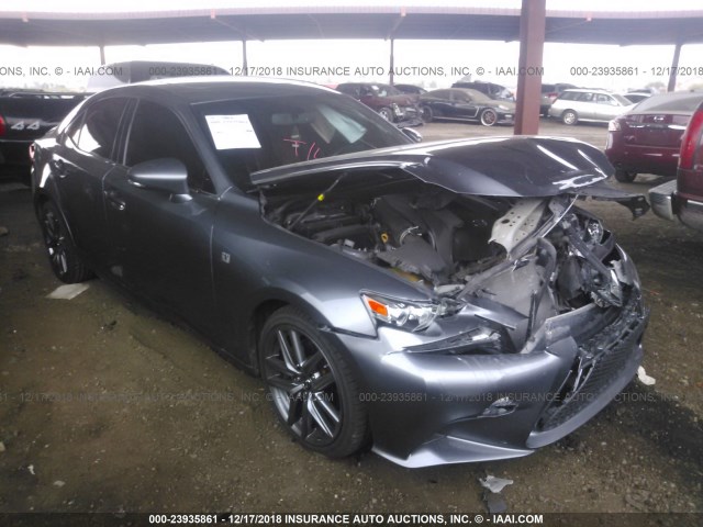 JTHBF1D26F5047634 - 2015 LEXUS IS 250 GRAY photo 1