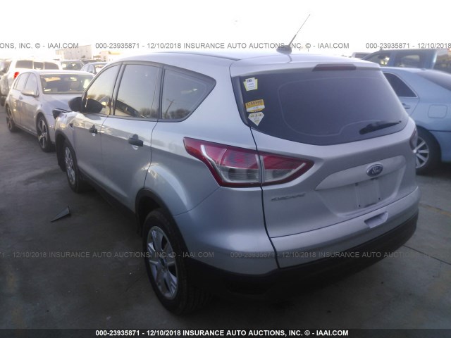 1FMCU0F74GUA97515 - 2016 FORD ESCAPE S SILVER photo 3