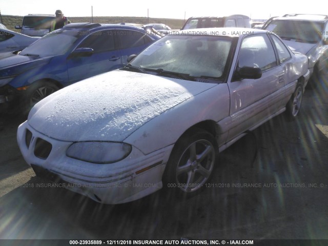 1G2NE12T0VC810940 - 1997 PONTIAC GRAND AM SE WHITE photo 2