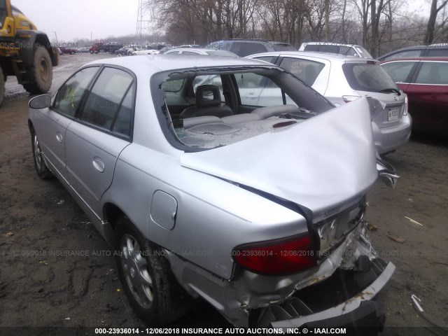 2G4WB55K441363290 - 2004 BUICK REGAL LS SILVER photo 3