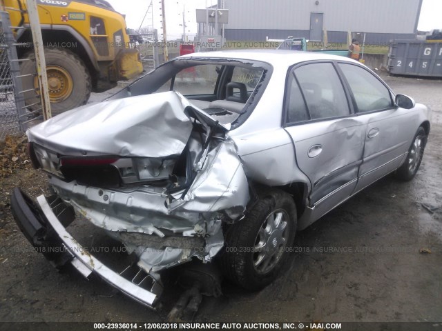 2G4WB55K441363290 - 2004 BUICK REGAL LS SILVER photo 4