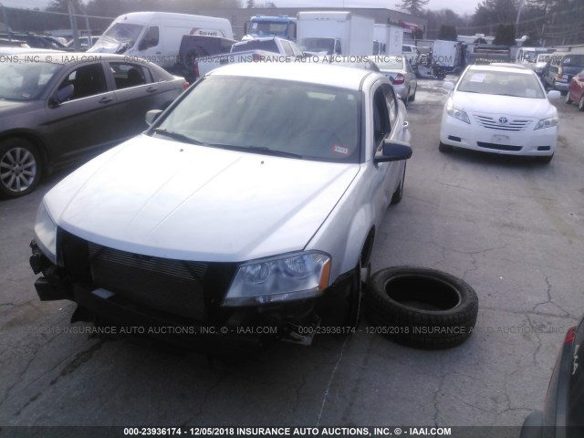 1B3BD4FBXBN537463 - 2011 DODGE AVENGER EXPRESS SILVER photo 2