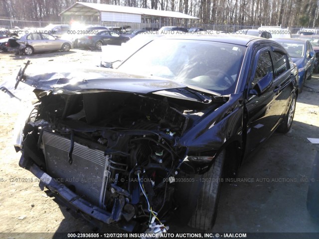 1C3CCBAB1CN127254 - 2012 CHRYSLER 200 LX BLACK photo 2