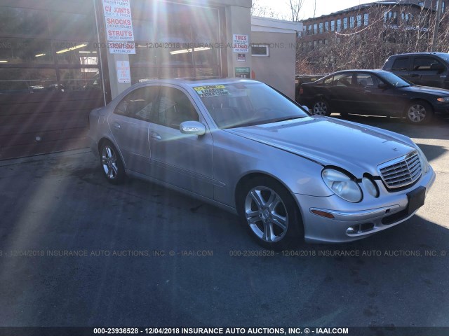 WDBUF83J75X177497 - 2005 MERCEDES-BENZ E SILVER photo 1