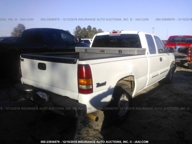 2GCEC19T641254788 - 2004 CHEVROLET SILVERADO C1500 WHITE photo 4