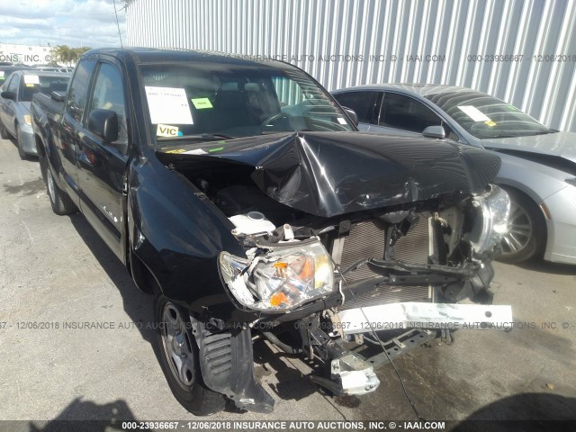5TETX4CN5AZ718135 - 2010 TOYOTA TACOMA ACCESS CAB შავი ფოტო 6