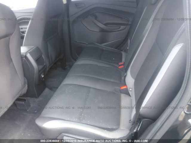 1FMCU0F76DUA98130 - 2013 FORD ESCAPE S BLACK photo 8