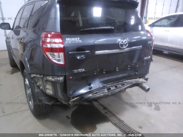 JTMRK4DV1A5097437 - 2010 TOYOTA RAV4 SPORT GRAY photo 6